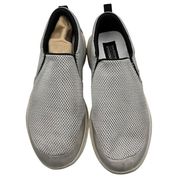 Skechers Men's Light Gray Go Walk‎ Evolution Ultra-Impeccable Sneakers Size 8.5 - Picture 3 of 11